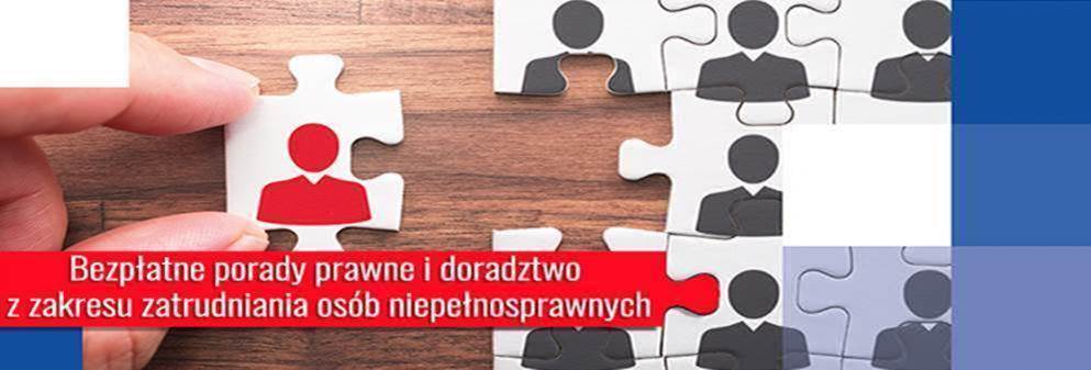 Bezpłatne porady prawne i doradztwo z zakresu zatrudnienia osób niepełnosprawnych