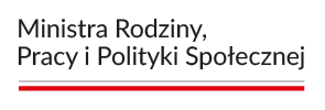 Logo Ministerstwa Rodziny, Pracy i Polityki Społecznej