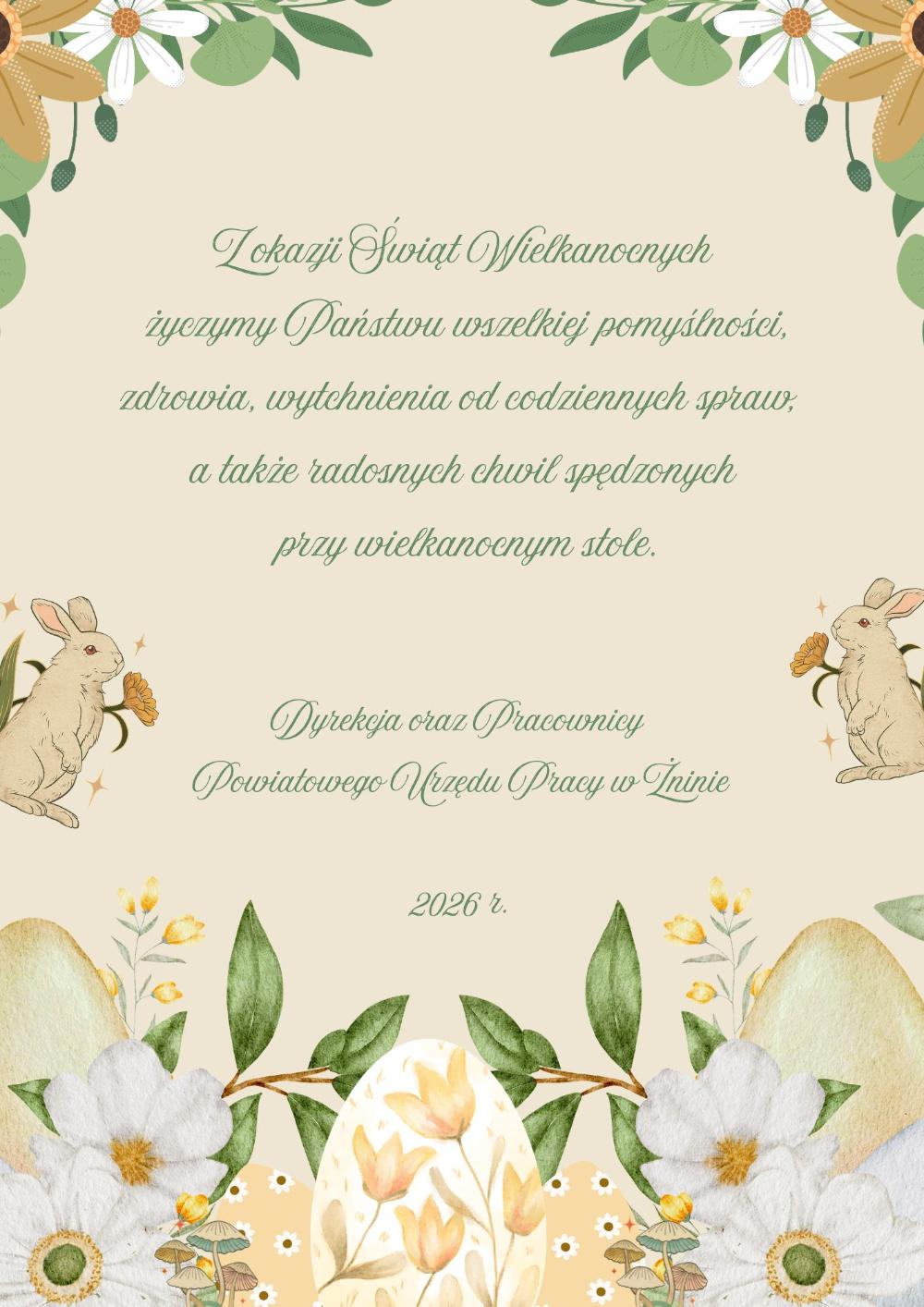 Życzenia Wielkanocne