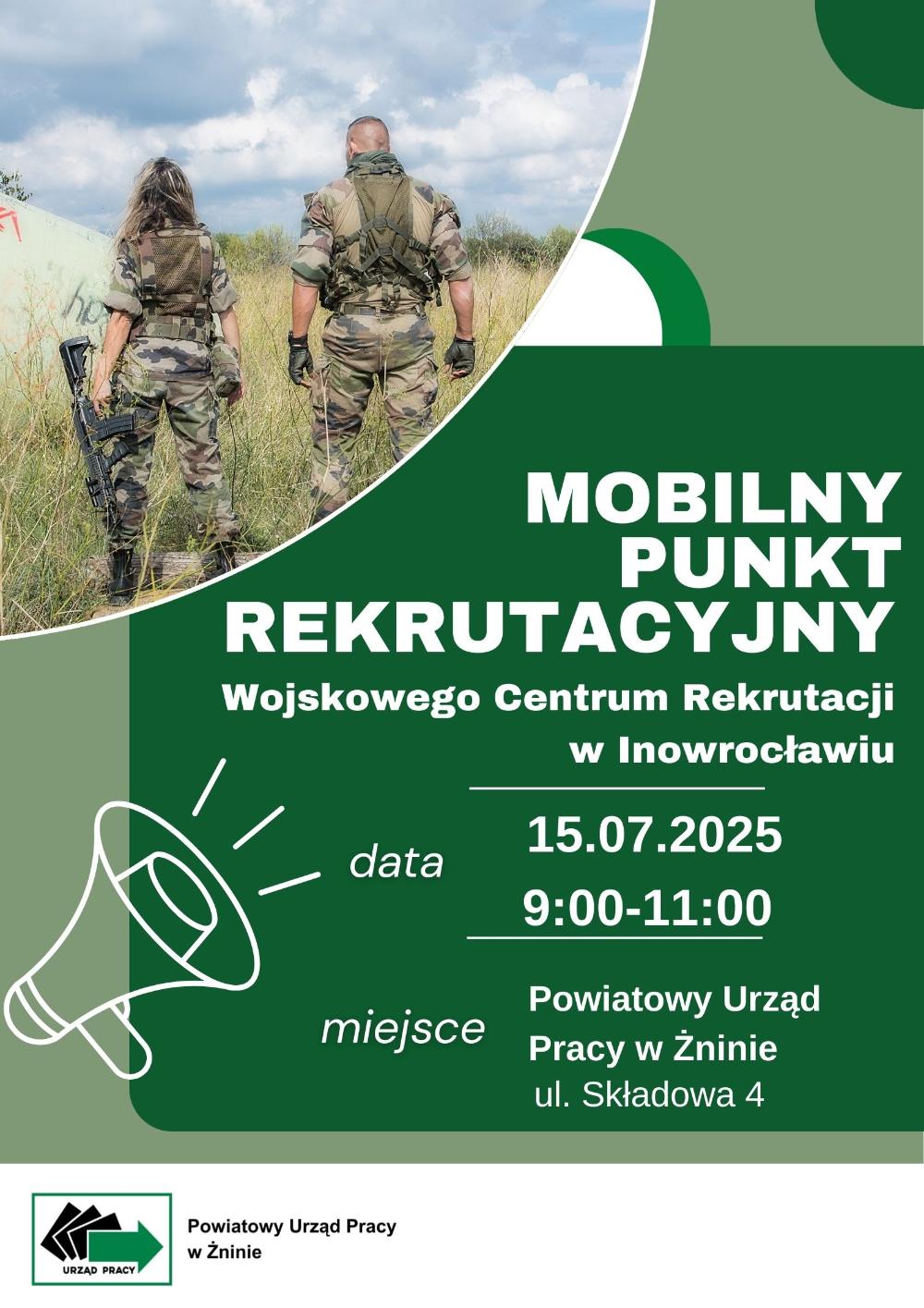 plakat na temat spotkania z WCR 15.07.2025. 9:00-11:00